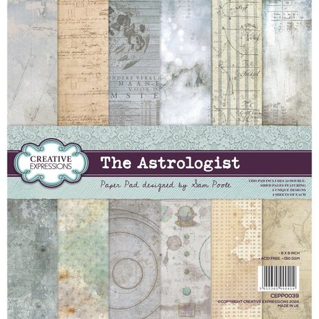Creative Expressions The Astrologist 8x8 Inch Paper Pad (CEPP0039)