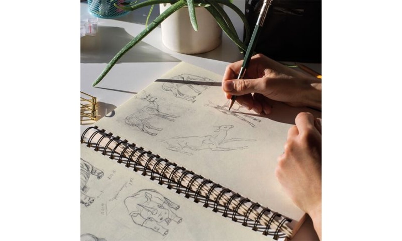 Creakit Blanco Boek A4 Spiraal (0462214) Creakit Blanco Boek A4 Spiraal (0462214)