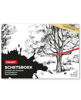 Creakit Premium Schetsboek A3 (04627) Creakit Premium Schetsboek A3 (04627)