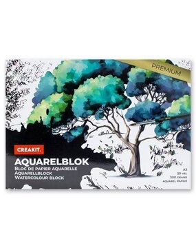 Creakit Premium Aquarelblok A3 (046344) Creakit Premium Aquarelblok A3 (046344)