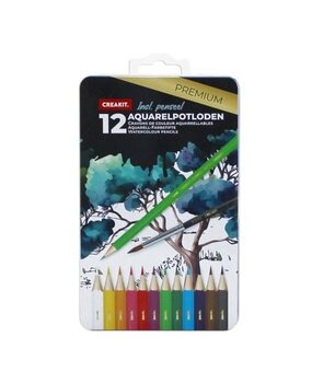 Creakit Premium Aquarelpotloden (12pcs) (435405) Creakit Premium Aquarelpotloden (12pcs) (435405)
