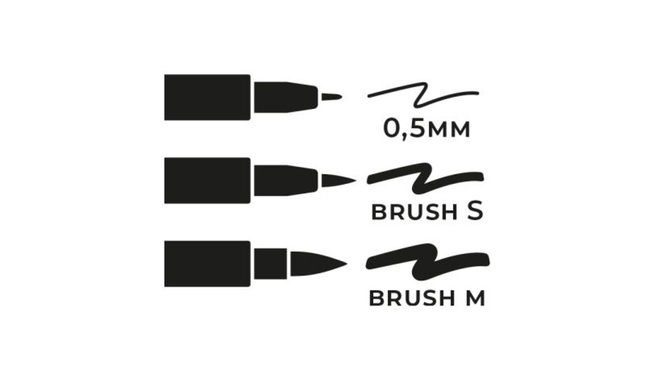 Creakit Premium Kalligrafie Set (3pcs) (43590)