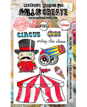 AALL and Create Clear Stamp Set A6 The Big Top (AALL-TP-1206) AALL and Create Clear Stamp Set A6 The Big Top (AALL-TP-1206)