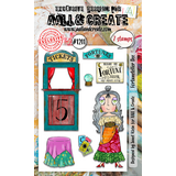 AALL and Create Clear Stamp Set A6 Fortuneteller Dee (AALL-TP-1211)