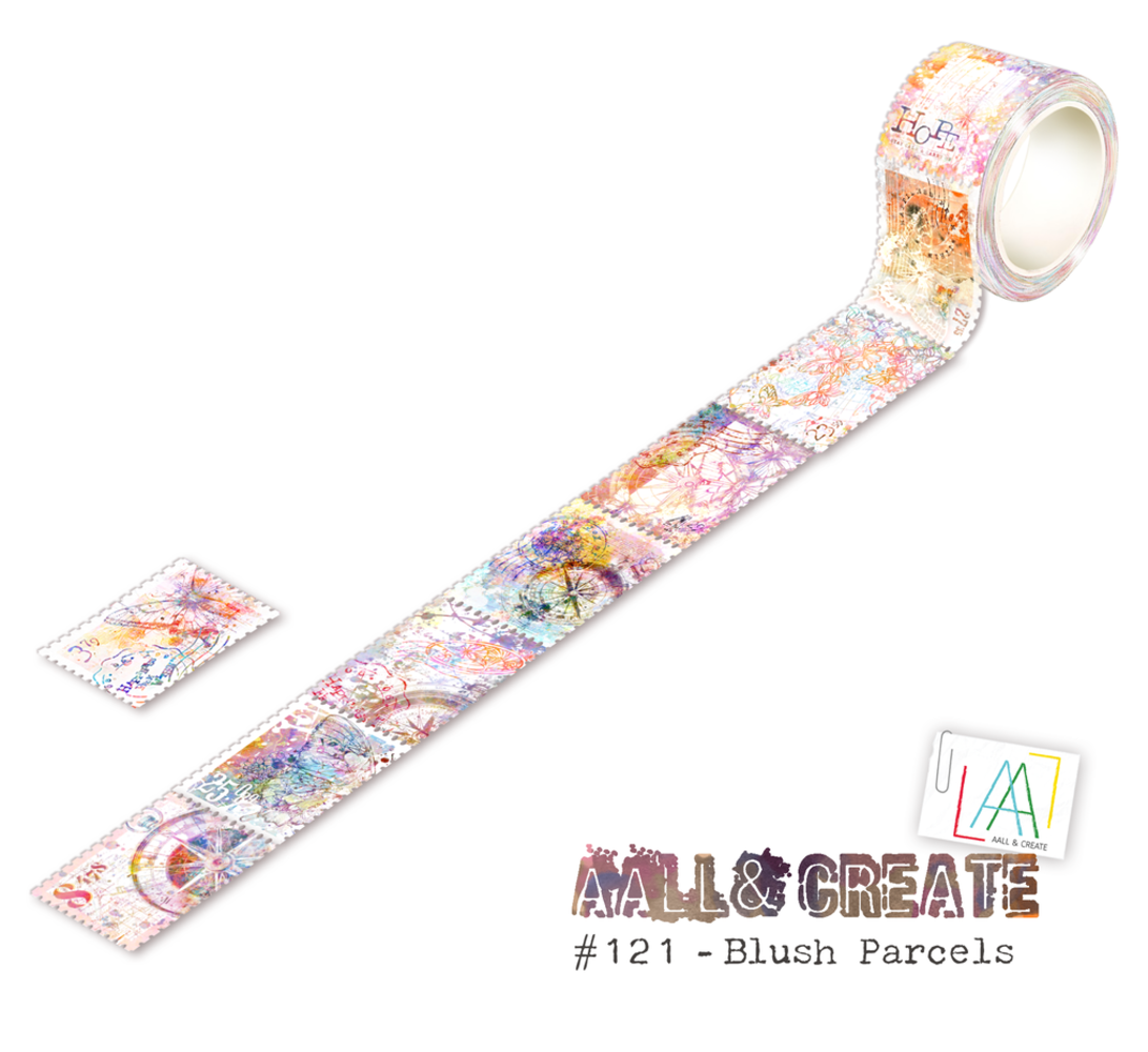 AALL and Create Washi Tape 25mm Blush Parcels (AALL-MT-121) AALL and Create Washi Tape 25mm Blush Parcels (AALL-MT-121)