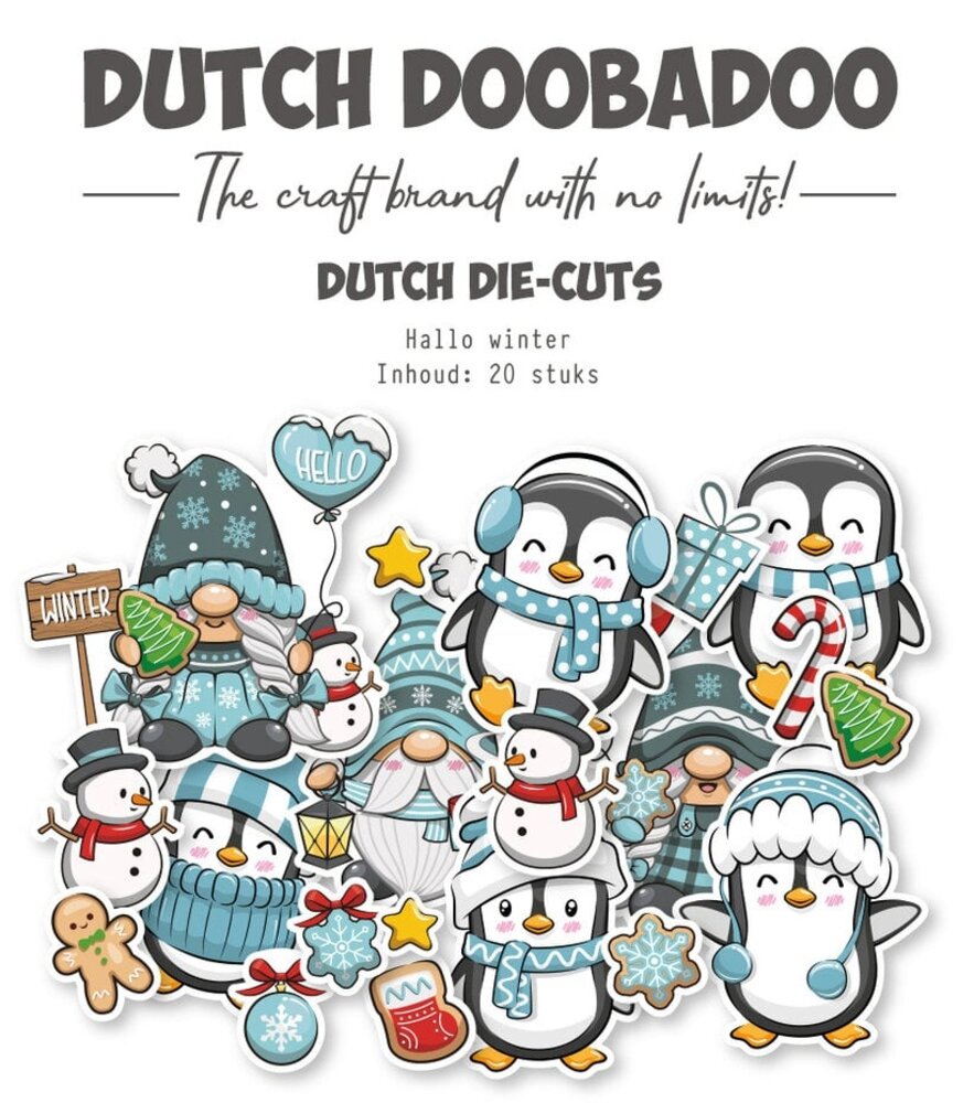 Dutch Doobadoo Dutch Die-Cuts Hallo Winter (474.007.048) Dutch Doobadoo Dutch Die-Cuts Hallo Winter (474.007.048)