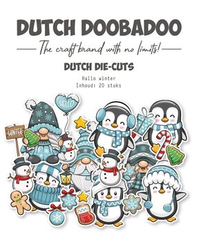 Dutch Doobadoo Dutch Die-Cuts Hallo Winter (474.007.048) Dutch Doobadoo Dutch Die-Cuts Hallo Winter (474.007.048)