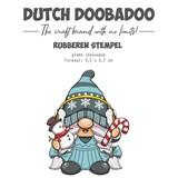 Dutch Doobadoo Rubber Stamp Gnome Sneeuwpop (497.004.027)*