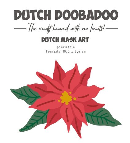 Dutch Doobadoo Dutch Card Art A7 Poinsettia (470.784.340) Dutch Doobadoo Dutch Card Art A7 Poinsettia (470.784.340)