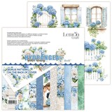 LemonCraft Dear Diary Hydrangea 8x8 Inch Paper Pad (LEM-DD-HYD-02)