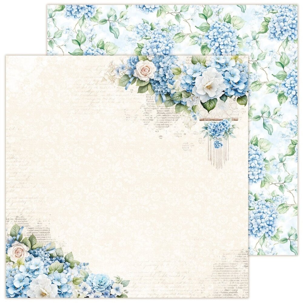 LemonCraft Dear Diary Hydrangea 8x8 Inch Paper Pad (LEM-DD-HYD-02) LemonCraft Dear Diary Hydrangea 8x8 Inch Paper Pad (LEM-DD-HYD-02)