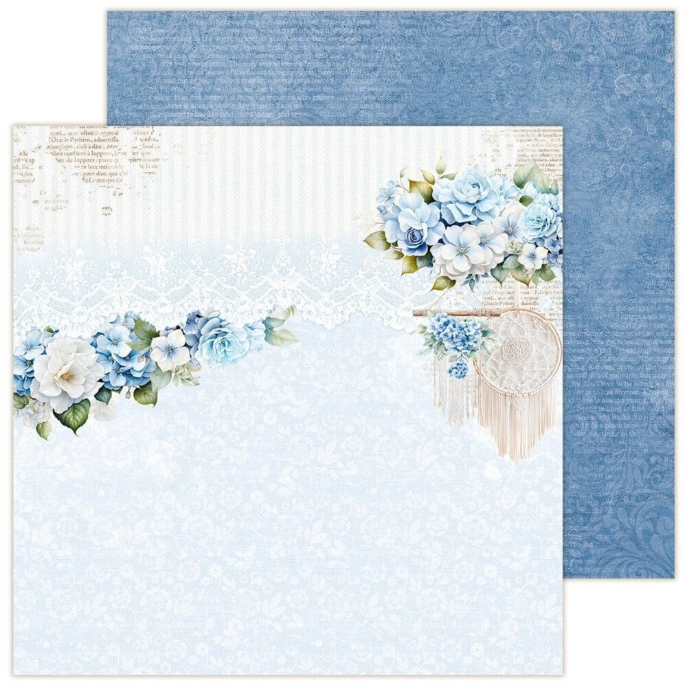 LemonCraft Dear Diary Hydrangea 8x8 Inch Paper Pad (LEM-DD-HYD-02) LemonCraft Dear Diary Hydrangea 8x8 Inch Paper Pad (LEM-DD-HYD-02)