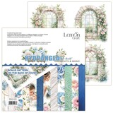 LemonCraft Dear Diary Hydrangea 8x8 Inch Elements & Basic Paper Pad (LEM-DD-HYD-03)
