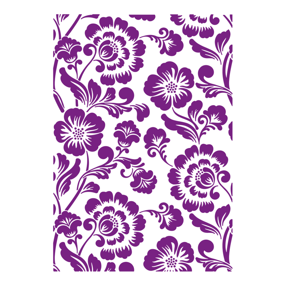 Crafter's Companion Elegant Florals 2D Embossing Folder (CC-EF5-ELFL) Crafter's Companion Elegant Florals 2D Embossing Folder (CC-EF5-ELFL)