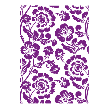 Crafter's Companion Elegant Florals 2D Embossing Folder (CC-EF5-ELFL) Crafter's Companion Elegant Florals 2D Embossing Folder (CC-EF5-ELFL)