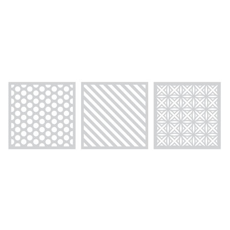 Crafter's Companion Bold Patterns 5x5 Inch Masking Stencils (CC-STEN-BOPA) Crafter's Companion Bold Patterns 5x5 Inch Masking Stencils (CC-STEN-BOPA)