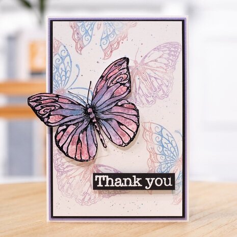 Crafter's Companion Beautiful Butterflies Clear Stamps (CC-CA-ST-BEBU)