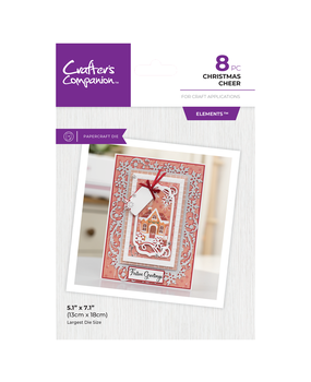 Crafter's Companion Christmas Cheer Create a Card Dies (CC-MD-CAD-CHCH) Crafter's Companion Christmas Cheer Create a Card Dies (CC-MD-CAD-CHCH)