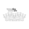 Crafter's Companion Reindeers Stamp & Dies (CC-STD-REIN) Crafter's Companion Reindeers Stamp & Dies (CC-STD-REIN)