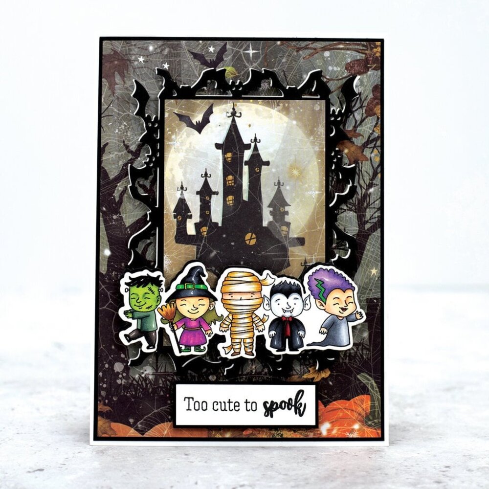 Crafter's Companion Mash of Monsters Stamp & Dies (CC-STD-MAS)