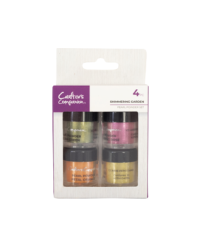 Crafter's Companion Pearl Powder Shimmering Garden (4pcs) (CC-MME-PEPO-SHGA)
