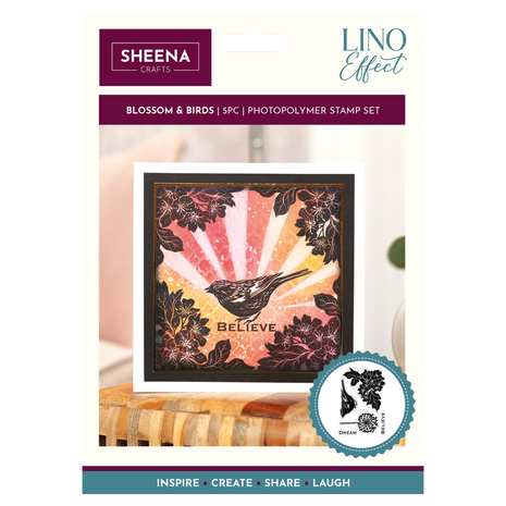 Sheena Lino Effect Clear Stamp Blossoms & Birds (SD-LE-STP-BLBI) Sheena Lino Effect Clear Stamp Blossoms & Birds (SD-LE-STP-BLBI)