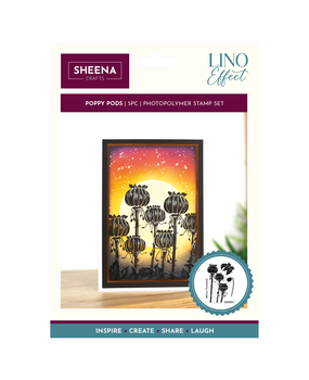 Sheena Lino Effect Clear Stamp Poppy Pods (SD-LE-STP-POPO) Sheena Lino Effect Clear Stamp Poppy Pods (SD-LE-STP-POPO)