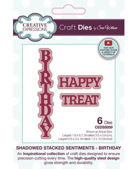 Creative Expressions Sue Wilson Craft Die Birthday (CEDSS059) Creative Expressions Sue Wilson Craft Die Birthday (CEDSS059)