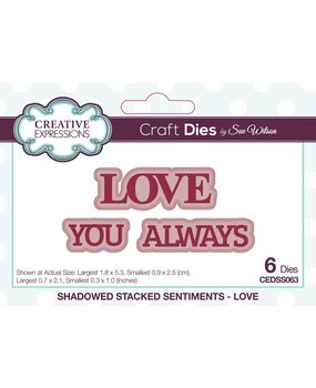Creative Expressions Sue Wilson Craft Die Love (CEDSS063) Creative Expressions Sue Wilson Craft Die Love (CEDSS063)