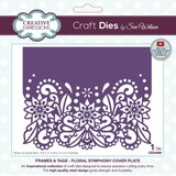 Creative Expressions Sue Wilson Craft Die Floral Symphony Cover Plate (CED4496)