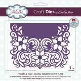 Creative Expressions Sue Wilson Craft Die Floral Melody Cover Plate (CED4497)