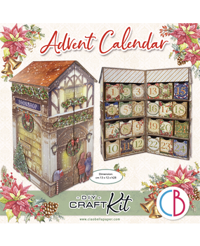 Ciao Bella Papercrafting DIY Craft Kit Advent Calender (CBK003) Ciao Bella Papercrafting DIY Craft Kit Advent Calender (CBK003)
