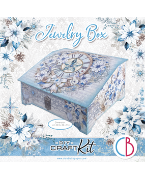 Ciao Bella Papercrafting DIY Craft Kit Jewelry Box (CBK004)