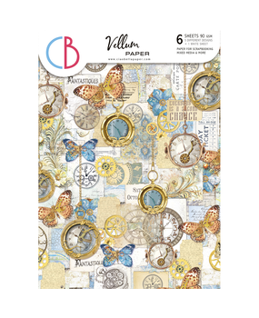 Ciao Bella Papercrafting Espirit de Voyage A4 Vellum Paper (CBV021)