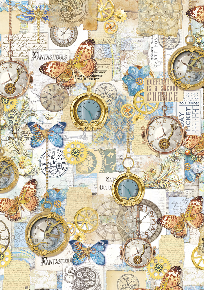 Ciao Bella Papercrafting Espirit de Voyage A4 Vellum Paper (CBV021)