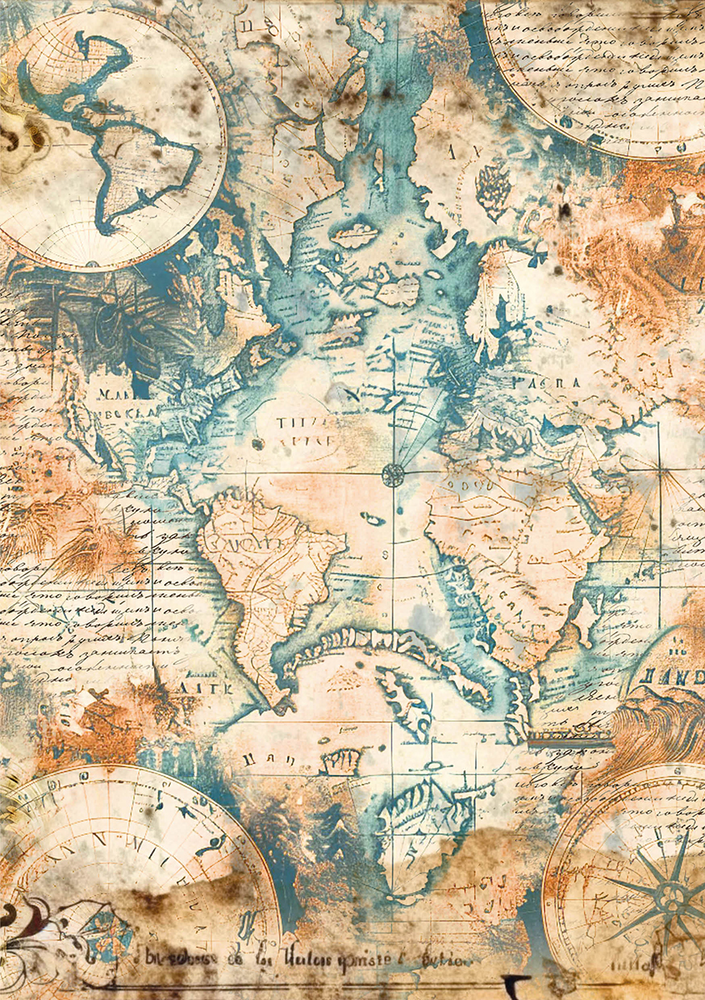 Ciao Bella Papercrafting Espirit de Voyage A5 Mixed Rice Papers (CBRS001) Ciao Bella Papercrafting Espirit de Voyage A5 Mixed Rice Papers (CBRS001)