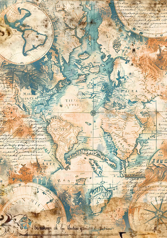 Ciao Bella Papercrafting Espirit de Voyage A5 Mixed Rice Papers (CBRS001) Ciao Bella Papercrafting Espirit de Voyage A5 Mixed Rice Papers (CBRS001)