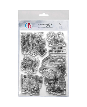 Ciao Bella Papercrafting Espirit de Voyage A5 Clear Stamps Gears of Imagination (PS8117) Ciao Bella Papercrafting Espirit de Voyage A5 Clear Stamps Gears of Imagination (PS8117)