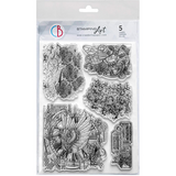 Ciao Bella Papercrafting Espirit de Voyage A5 Clear Stamps Mechanical Marvels (PS8118)