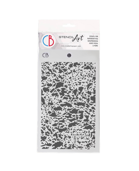 Ciao Bella Papercrafting Espirit de Voyage 5x8 Inch Masking Stencil Oxidized Surface (MS135) Ciao Bella Papercrafting Espirit de Voyage 5x8 Inch Masking Stencil Oxidized Surface (MS135)