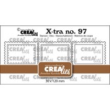Crealies X-tra Dies Postage Stamps in a Row (CLXtra97)
