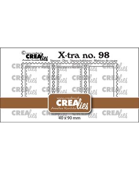 Crealies X-tra Dies Postage Stamps in a Row (CLXtra98) Crealies X-tra Dies Postage Stamps in a Row (CLXtra98)