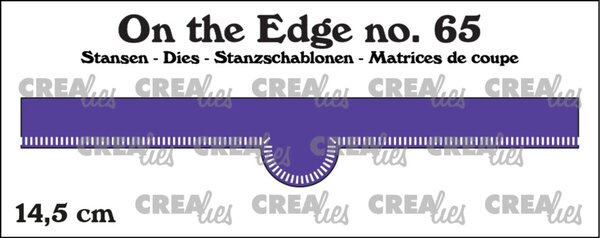 Crealies On the Edge Dies Edge with Little Stripes 1 (CLOTE65) Crealies On the Edge Dies Edge with Little Stripes 1 (CLOTE65)