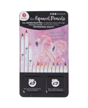 DécoTime Aquarel Pencils Shades of Pink (3205312) DécoTime Aquarel Pencils Shades of Pink (3205312)