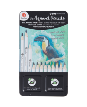 DécoTime Aquarel Pencils Shades of Green (3205312) DécoTime Aquarel Pencils Shades of Green (3205312)