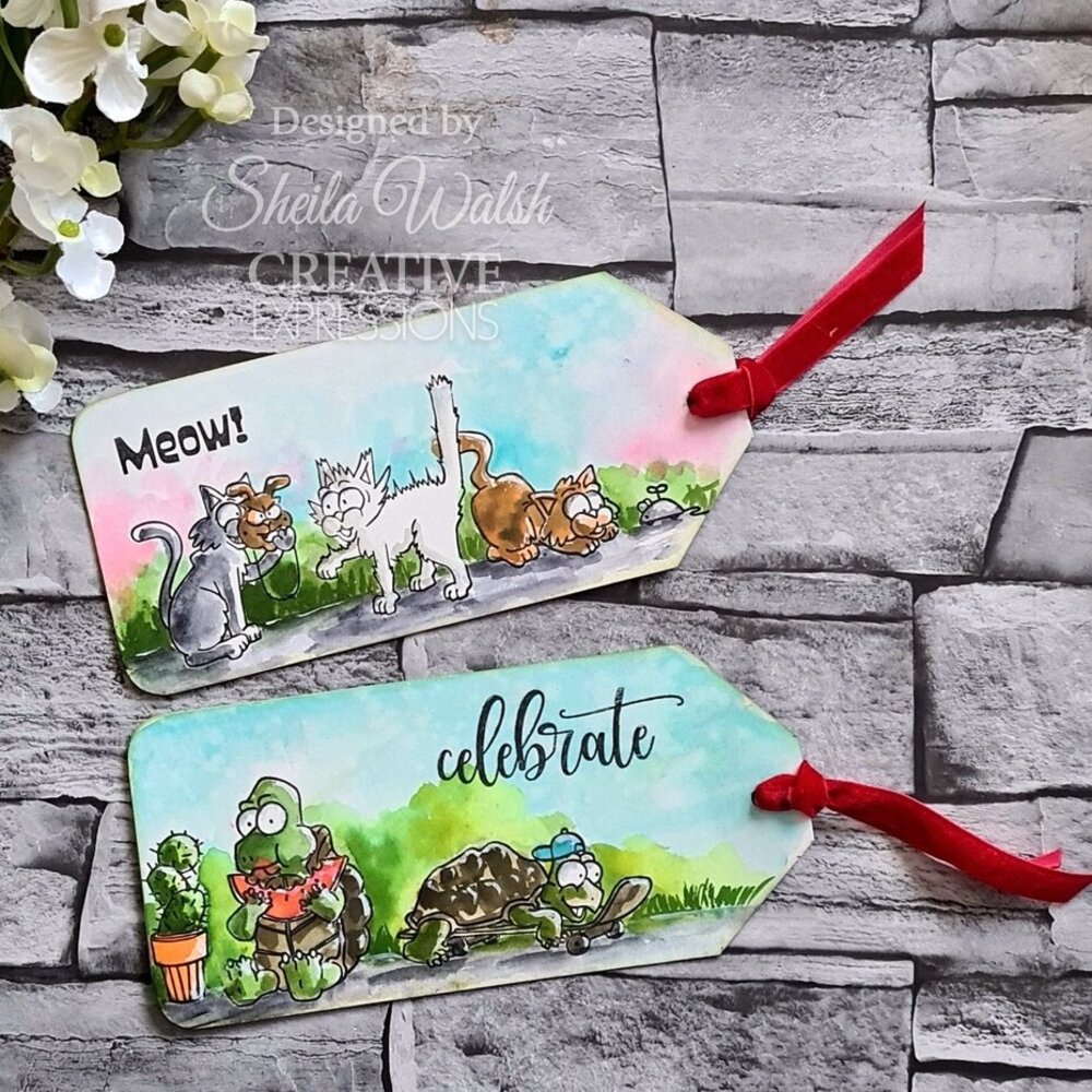 Creative Expressions Designer Boutique Clear Stamp A5 One In a Chameleon (UMSDB181)