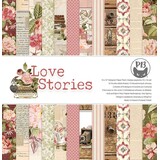 P13 Love Stories 12x12 Inch Paper Pad (P13-LST-08)