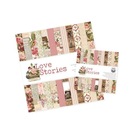 P13 Love Stories 12x12 Inch Paper Pad (P13-LST-08) P13 Love Stories 12x12 Inch Paper Pad (P13-LST-08)