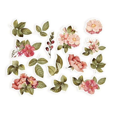 P13 Love Stories Ephemera Flowers and Leaves (P13-LST-26)