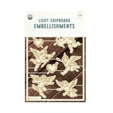P13 Love Stories Light Chipboard Embellishments 01 (P13-LST-44)
